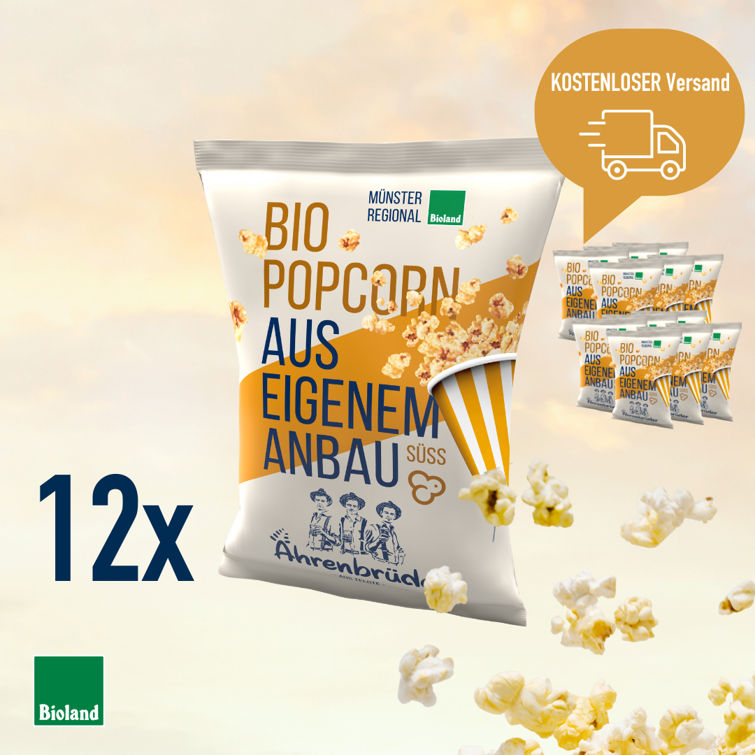 Bio Popcorn Süß
