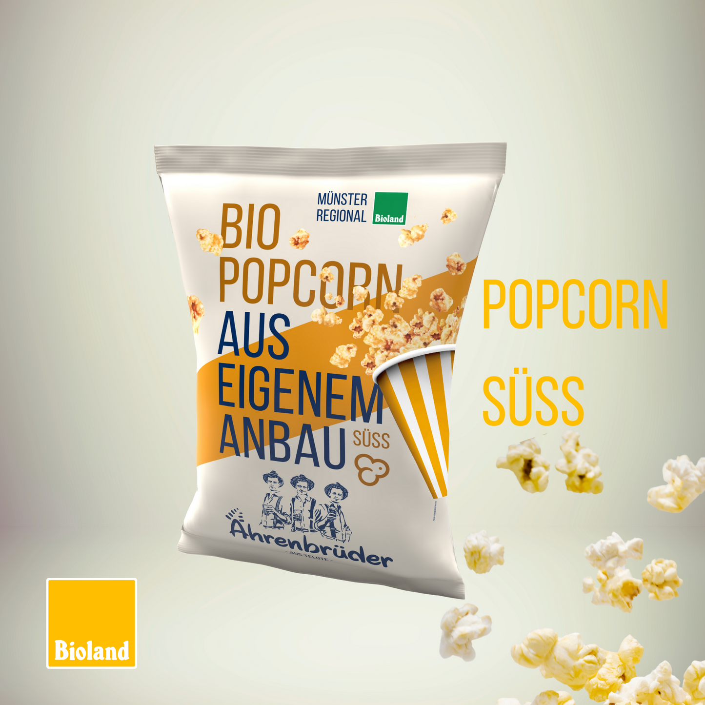 Bio Popcorn Süss