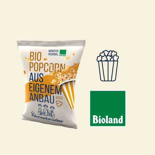 Bio Popcorn Süss